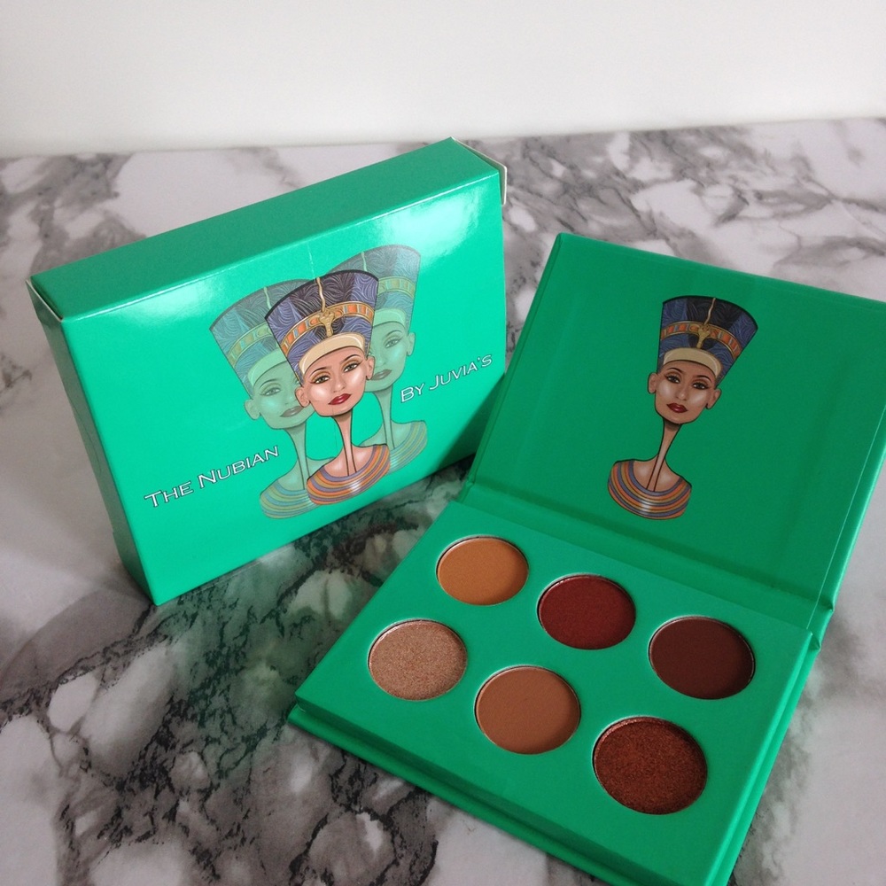 The Nubian By Juvia's Eyeshadow Palette
